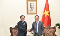 Trân Luu Quang reçoit le vice-président exécutif de la JICA