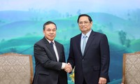 Pham Minh Chinh reçoit l’ambassadeur sortant du Laos