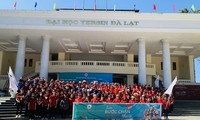 La «Marche mondiale de la bienveillance»: un élan de solidarité qui parcourt le Vietnam