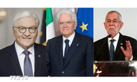 L’Allemagne, l’Italie et l’Autriche appellent à construire une Europe unie et forte