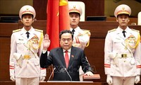 Trân Thanh Mân félicité pour son élection au poste de président de l’Assemblée nationale
