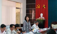 นาง Nguyen Thi Kim Ngan รองประธานรัฐสภาเวียดนามลงพื้นที่จ. Kien Giang