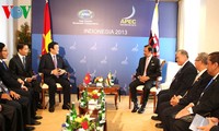 ประธานประเทศเวียดนามเจืองเติ้นซางเข้าร่วมการประชุมผู้นำเอเปคครั้งที่ 21