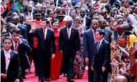 ประธานประเทศเจืองเติ๊นซางเจรจากับประธานาธิบดีแทนซาเนีย