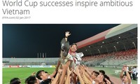เว็บไซต์ของฟีฟ่าลงบทความชื่นชมทีมฟุตบอลเวียดนาม