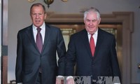 รัฐมนตรีต่างประเทศรัสเซียและสหรัฐเจรจาเกี่ยวกับสถานการณ์ของเปียงยางและซีเรีย