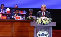 รองนายกรัฐมนตรีเจืองหว่าบิ่งห์เข้าร่วมการประชุมใหญ่ผู้แทนสถานประกอบการรุ่นใหม่เวียดนามครั้งที่ 6