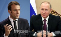 ผู้นำรัสเซียและฝรั่งเศสพูดคุยทางโทรศัพท์เกี่ยวกับสถานการณ์ในซีเรียและยูเครน