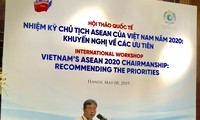 การสัมมนา “การดำรงตำแหน่งประธานอาเซียนของเวียดนามในปี 2020: เสนอประเด็นที่ต้องให้ความสนใจเป็นอันดับต้นๆ”