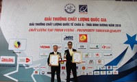 บริษัทเครือเจริญโภคภัณฑ์เวียดนามหรือซีพีวีรับรางวัลคุณภาพแห่งชาติเวียดนามสองรางวัล