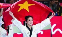 นักกีฬาเทควันโด โจว เตวี๊ยด เวินของเวียดนามเป็น 1 ใน 10 ทูตกีฬาหญิงอาเซียน