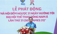 เช้าวันที่ 11 เมษายน ณ กรุงฮานอย ได้มีการจัดพิธี Countdown SEA Games ครั้งที่ 31 โดยมีชาวฮานอยนับพันคนเข้าร่วม