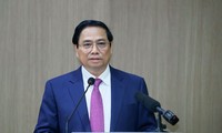 นายกรัฐมนตรี ฝ่ามมิงชิ้ง กล่าวปราศรัยเกี่ยวกับนโยบายในมหาวิทยาลัยแห่งชาติกรุงโซล สาธารณรัฐเกาหลี
