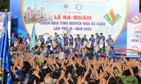 Hàng chục ngàn thanh niên, sinh viên tham gia hoạt động tình nguyện