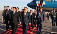 Chủ tịch nước Trương Tấn Sang bắt đầu thăm Kazakhstan 