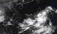 Xuất hiện bão cấp 8 trên biển Đông 