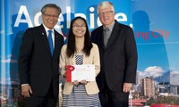 Nữ sinh Việt xuất sắc đoạt giải Sinh viên Quốc tế Nam Úc