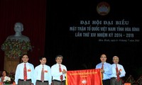 Chủ tịch Ủy ban Trung ương MTTQ Việt Nam Nguyễn Thiện Nhân dự Đại hội MTTQ Việt Nam tỉnh Hòa Bình 