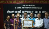 Hội người Việt Quê Hương tại Na Uy ủng hộ lực lượng chấp pháp trên biển và ngư dân