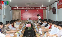 Đoàn đại biểu cấp cao Việt Nam kết thúc tốt đẹp chuyến thăm  Lào