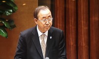 Tổng Thư ký Ban Ki Moon phát biểu tại Quốc hội Việt Nam