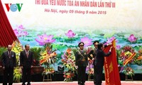 Tòa án nhân dân tối cao đón nhận Huân chương Hồ Chí Minh lần thứ hai