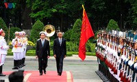Chủ tịch nước Trần Đại Quang hội đàm với Tổng thống Hoa Kỳ Barack Obama