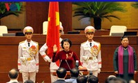 Bà Nguyễn Thị Kim Ngân tuyên thệ nhậm chức Chủ tịch Quốc hội khóa XIV