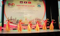 Giao lưu văn hóa văn nghệ thiếu nhi Việt Nam – Lào –Campuchia