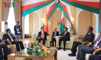 Chủ tịch nước Trần Đại Quang hội đàm với Tổng thống Madagascar Hery Rajaonarimampianina