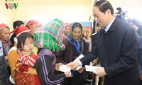 Chủ tịch nước Trần Đại Quang: bảo đảm “nhà nhà đều có Tết” 