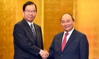 Thủ tướng Nguyễn Xuân Phúc tiếp lãnh đạo một số Đảng của Nhật Bản và tiếp một số doanh nghiệp 