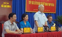 Tổng Bí thư Nguyễn Phú Trọng tiếp xúc cử tri quận Hai Bà Trưng, Hà Nội