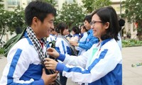 Hơn 100 thanh niên sang Lào hoạt động tình nguyện 