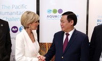 Phó Thủ tướng Vương Đình Huệ làm việc với Bộ trưởng Ngoại giao Australia