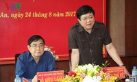 Tổng Giám đốc VOV Nguyễn Thế Kỷ làm việc với Tỉnh ủy, UBND tỉnh Long An