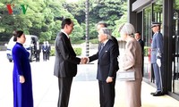 Lễ đón Chủ tịch nước được tổ chức trọng thể tại Hoàng cung Nhật Bản