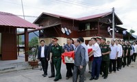 Lễ hồi hương, đưa tiễn hài cốt quân tình nguyện và chuyên gia Việt Nam hy sinh tại Lào