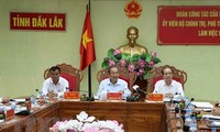  Phó thủ tướng Trương Hòa Bình làm việc tại Đak Lak