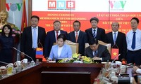 VOV và Đài PTTH Mông Cổ ký kết hợp tác phát thanh, truyền hình