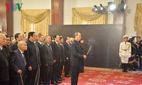 Lễ viếng Chủ tịch nước Trần Đại Quang tại thành phố Hồ Chí Minh