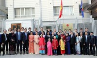 Chủ tịch Quốc hội Nguyễn Thị Kim Ngân gặp gỡ cộng đồng người Việt Nam tại Thổ Nhĩ Kỳ