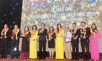Trao giải Thương hiệu Việt yêu thích nhất năm 2019