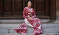 Hoa hậu Ngọc Hân với bộ sưu tập áo dài “Sắc màu phồn vinh"