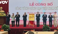 Lễ công bố Sách vàng sáng tạo Việt Nam năm 2020