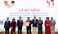 Kỷ niệm 35 năm thành lập Hội Hữu nghị Việt Nam - Đức