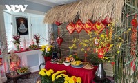 Cộng đồng người Việt tại Mỹ gói bánh chưng, giữ gìn nét đẹp Tết cổ truyền