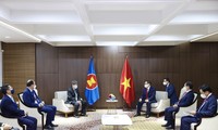 Thủ tướng Chính phủ Phạm Minh Chính tiếp Tổng Thư ký ASEAN