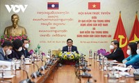 Việt Nam - Lào hội đàm trực tuyến về công tác kiểm tra Đảng