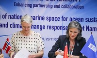 Tăng cường hợp tác về quy hoạch không gian biển vì đại dương bền vững và ứng phó với biến đổi khí hậu